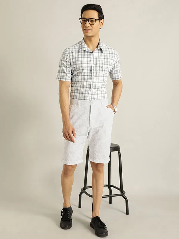 Men Printed Cotton Shorts