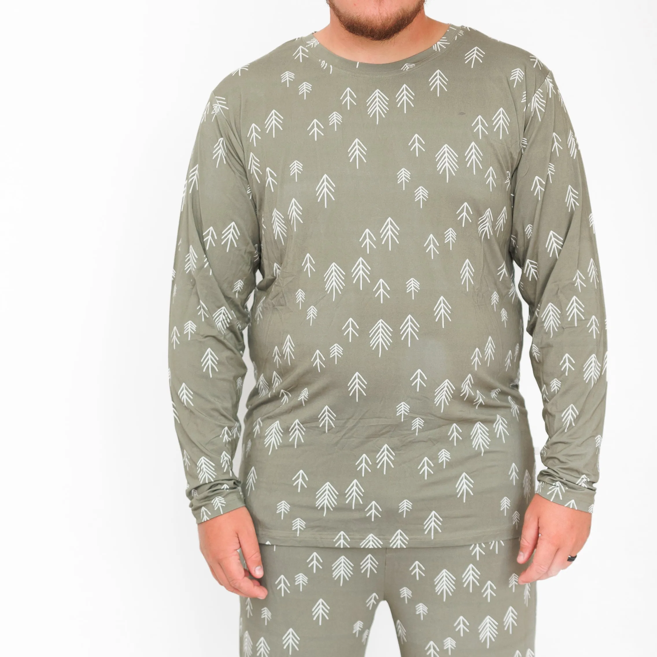 MEN'S PAJAMA SET- Trees