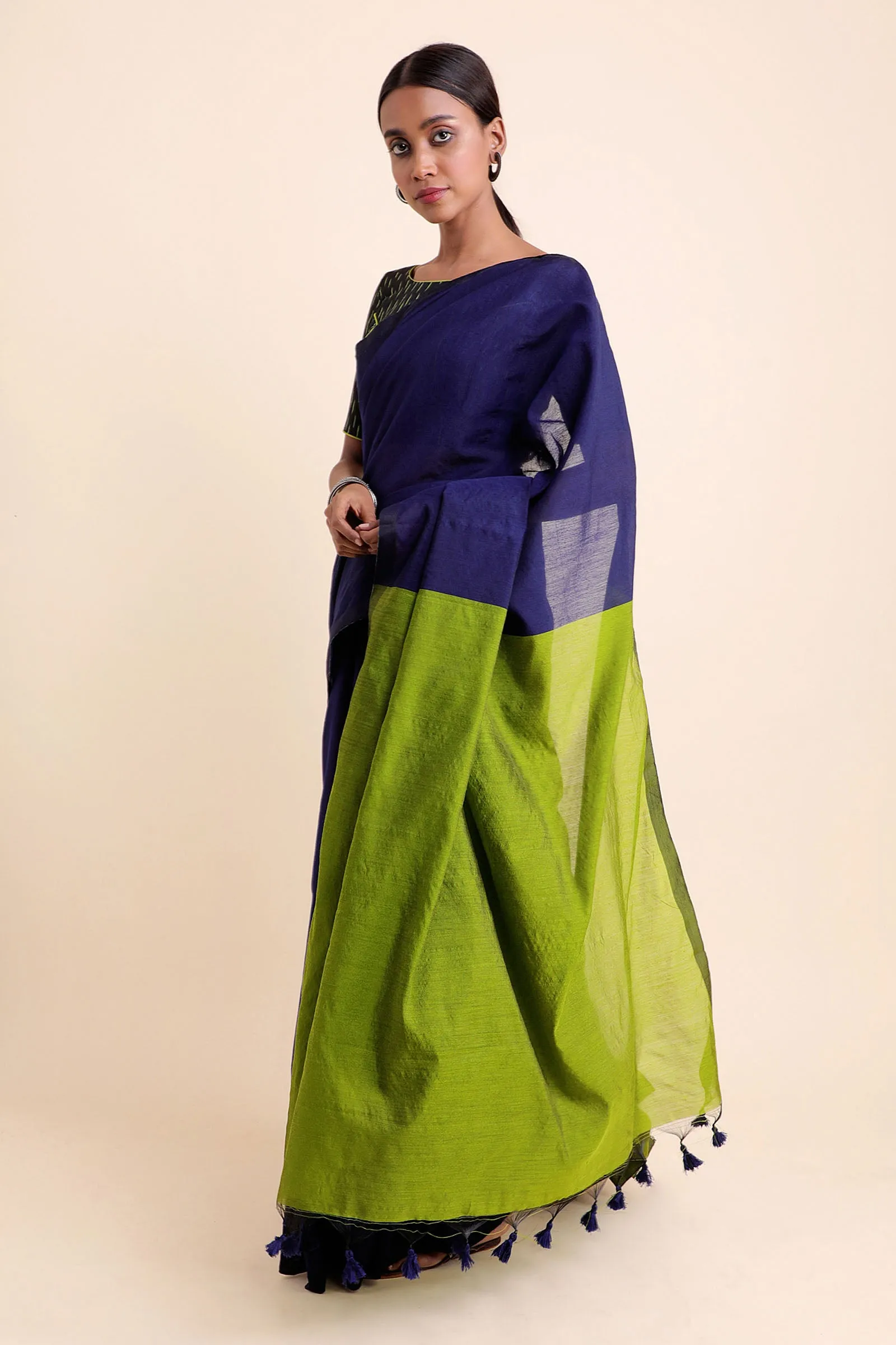 Nirvana Cotton Silk Saree