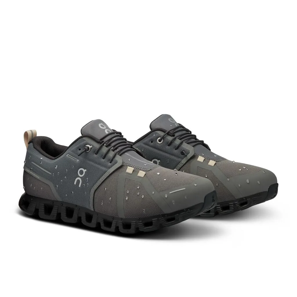 On Running Cloud 5 Waterproof (Mens) - Asphalt/Magnet