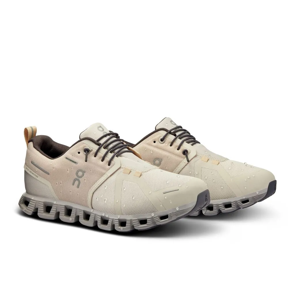 On Running Cloud 5 Waterproof (Womens) - Pearl/Fog