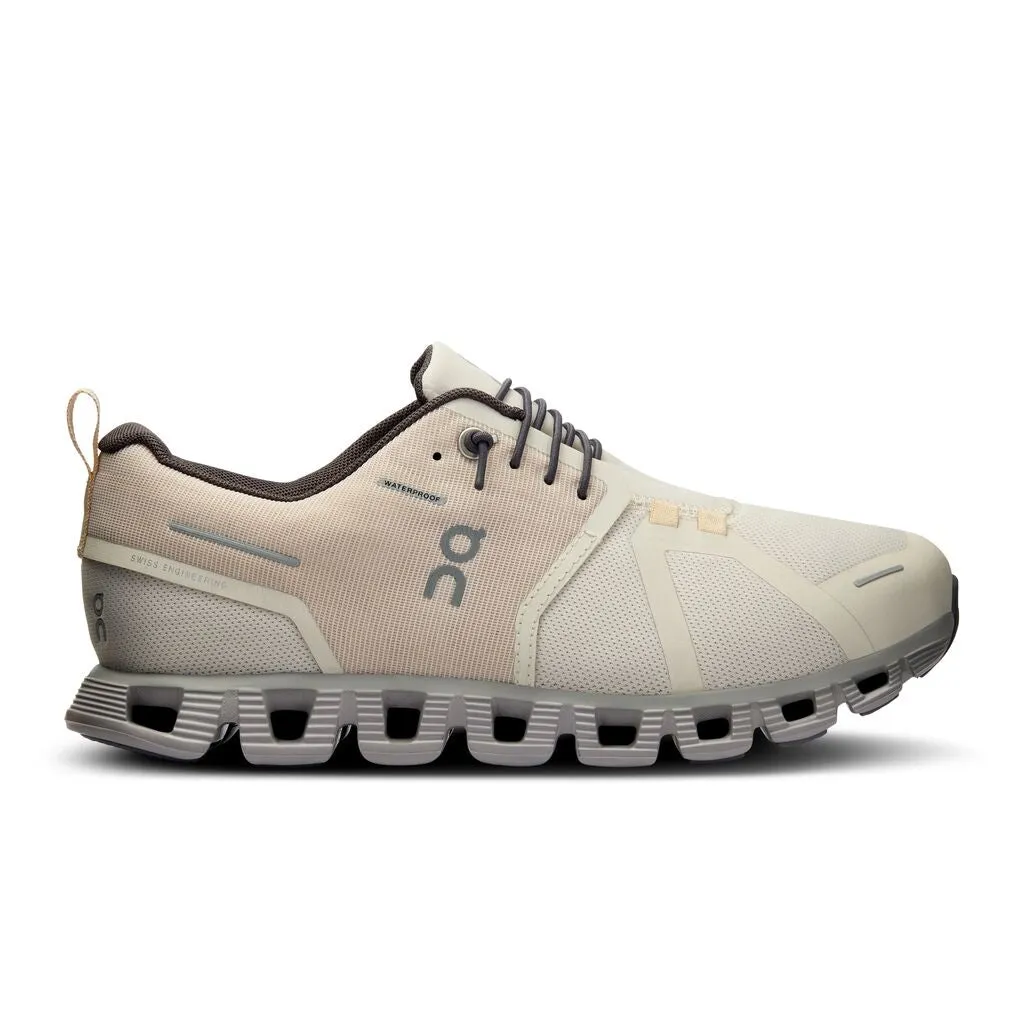 On Running Cloud 5 Waterproof (Womens) - Pearl/Fog