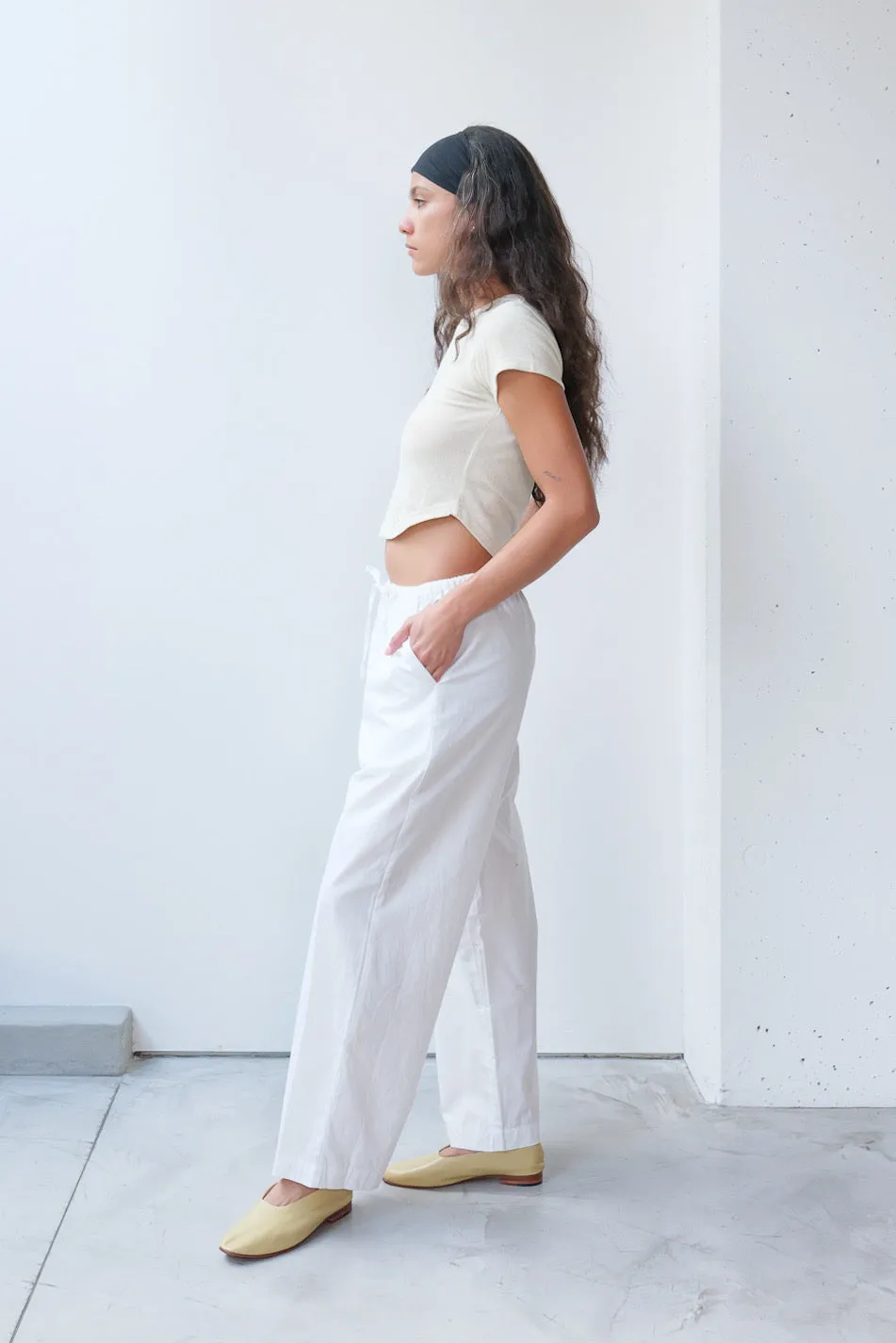 Organic Cotton Drawstring Pant