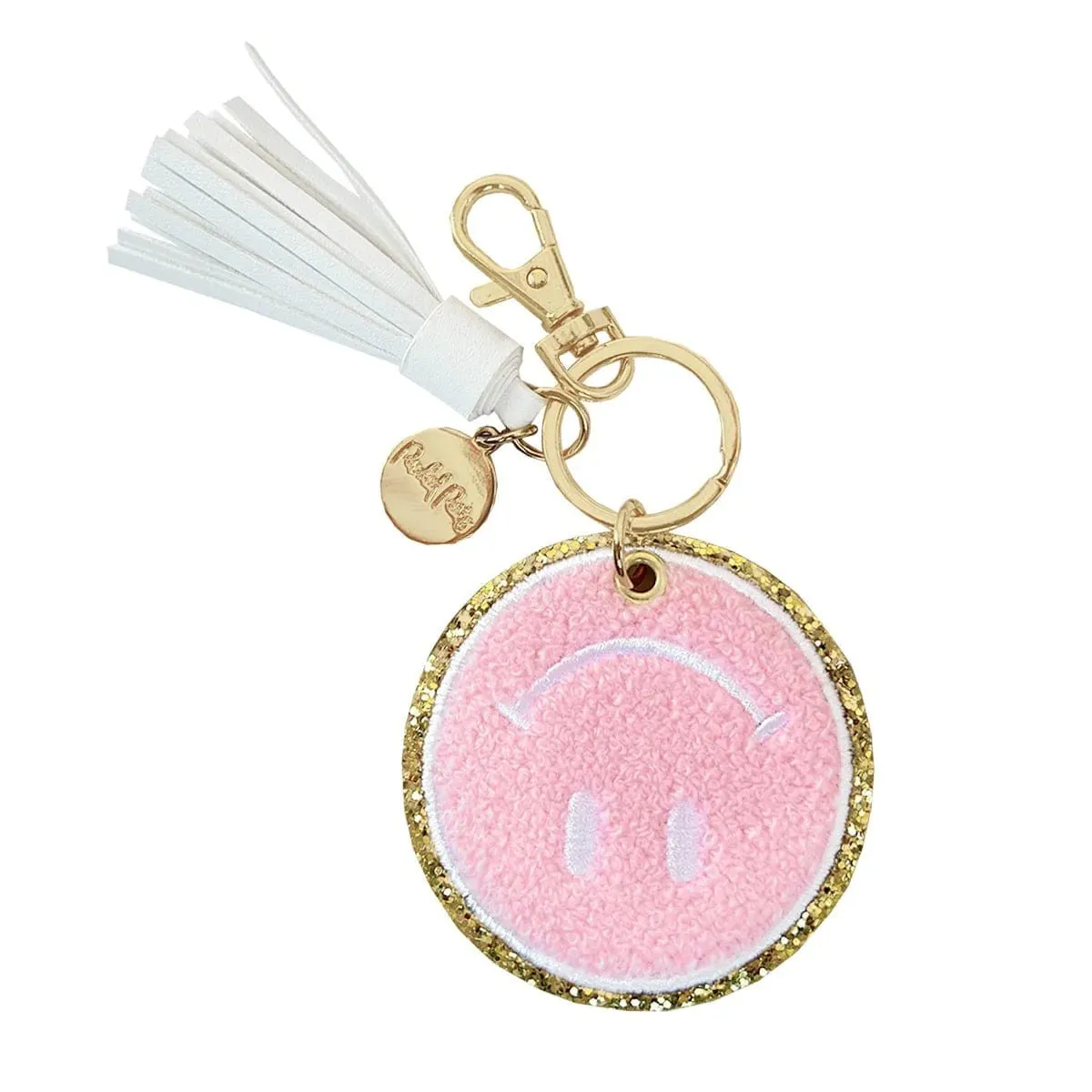 Packed Party Keep Cozy Smiley Keychain