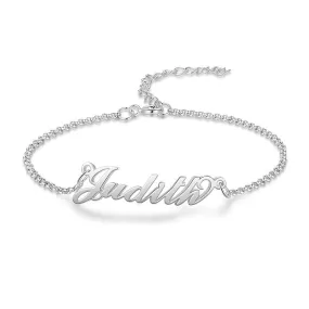 Personalized Letter Name Ankle Leg Bracelet