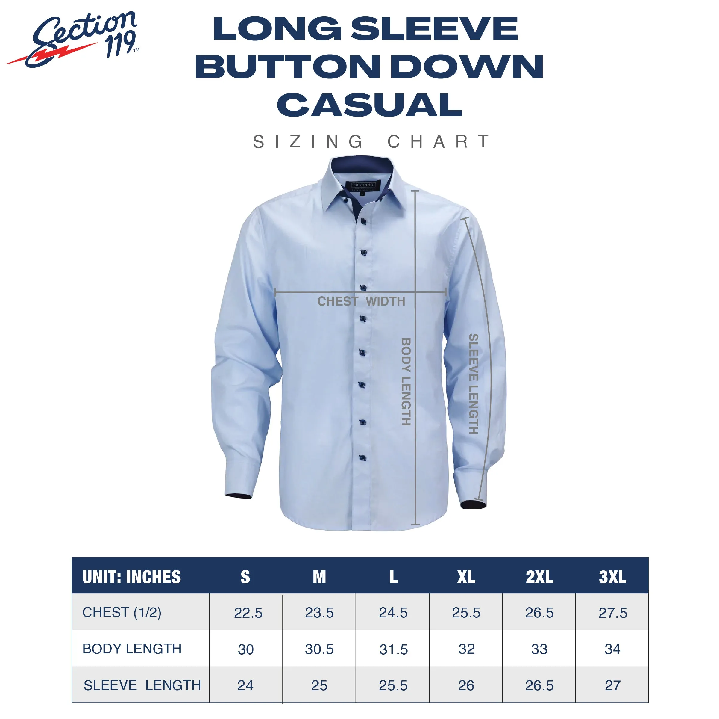 Phish | Casual Long Sleeve Button Down | Navy