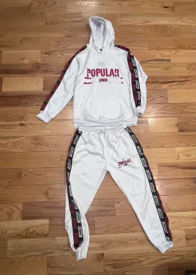 Popular Loner Distressed Unisex Sweatsuit