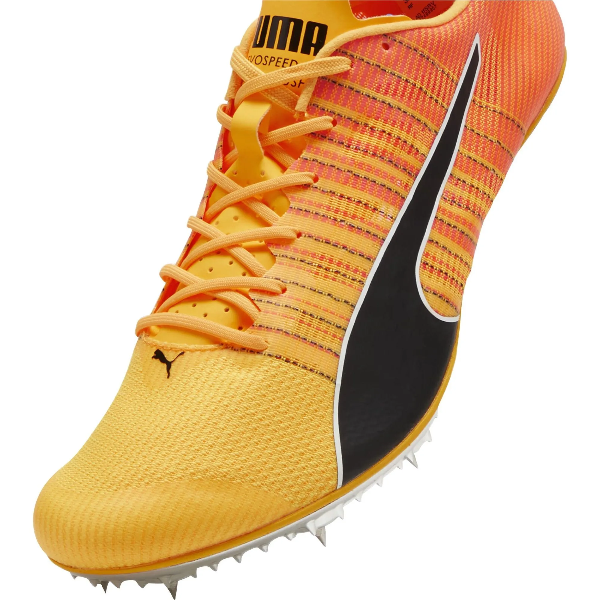 Puma evoSpeed Brush 6 Running Spikes - Orange