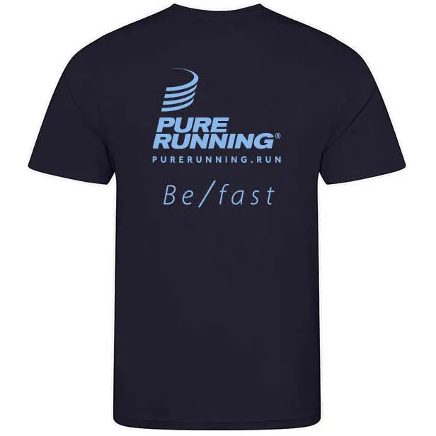 Pure Running Be/Fast Men's Short sleeve tee