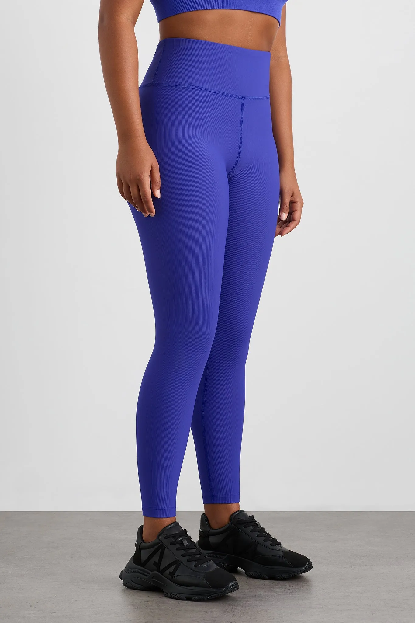 Ribbed Ankle Length Legging 203