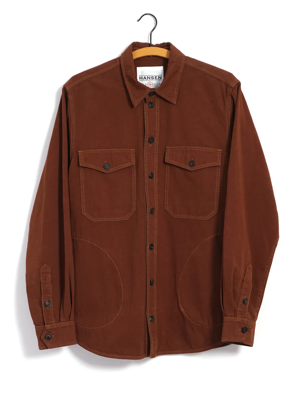 RUBEN | Casual Over Shirt | Brick