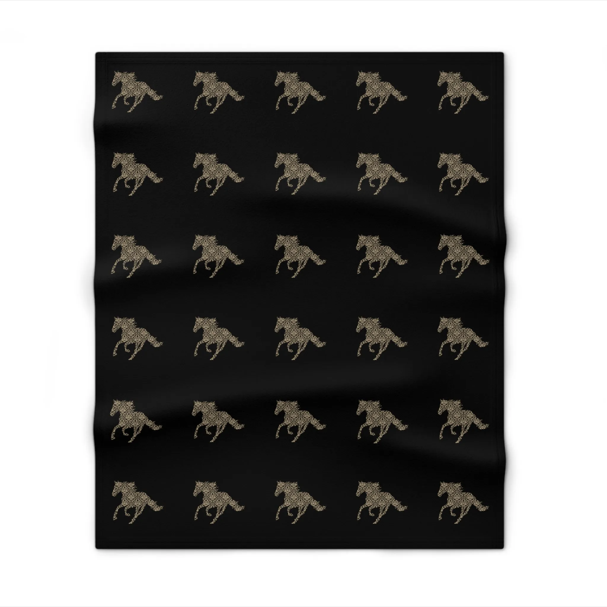 Running Horse - Throw Blanket