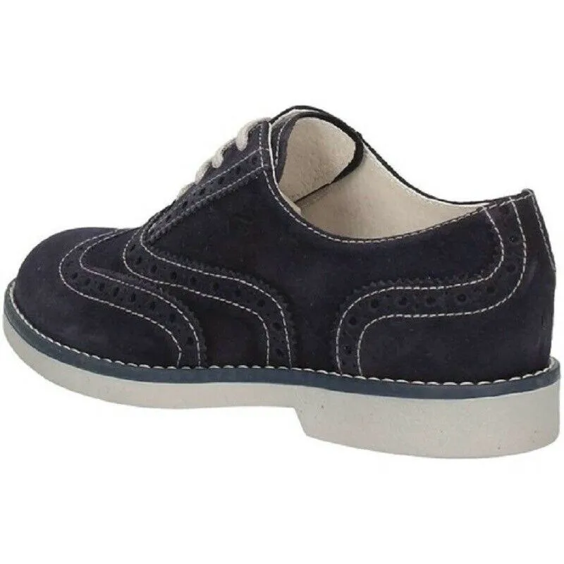 Scarpe bambino NeroGiardini - Art. P933410M derby blu casual