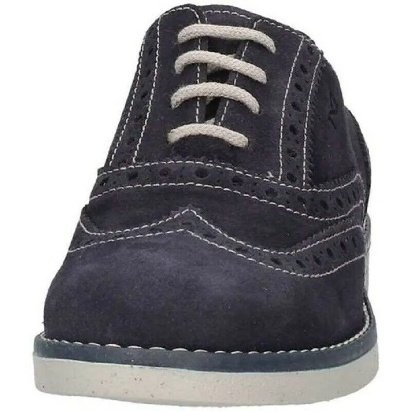 Scarpe bambino NeroGiardini - Art. P933410M derby blu casual