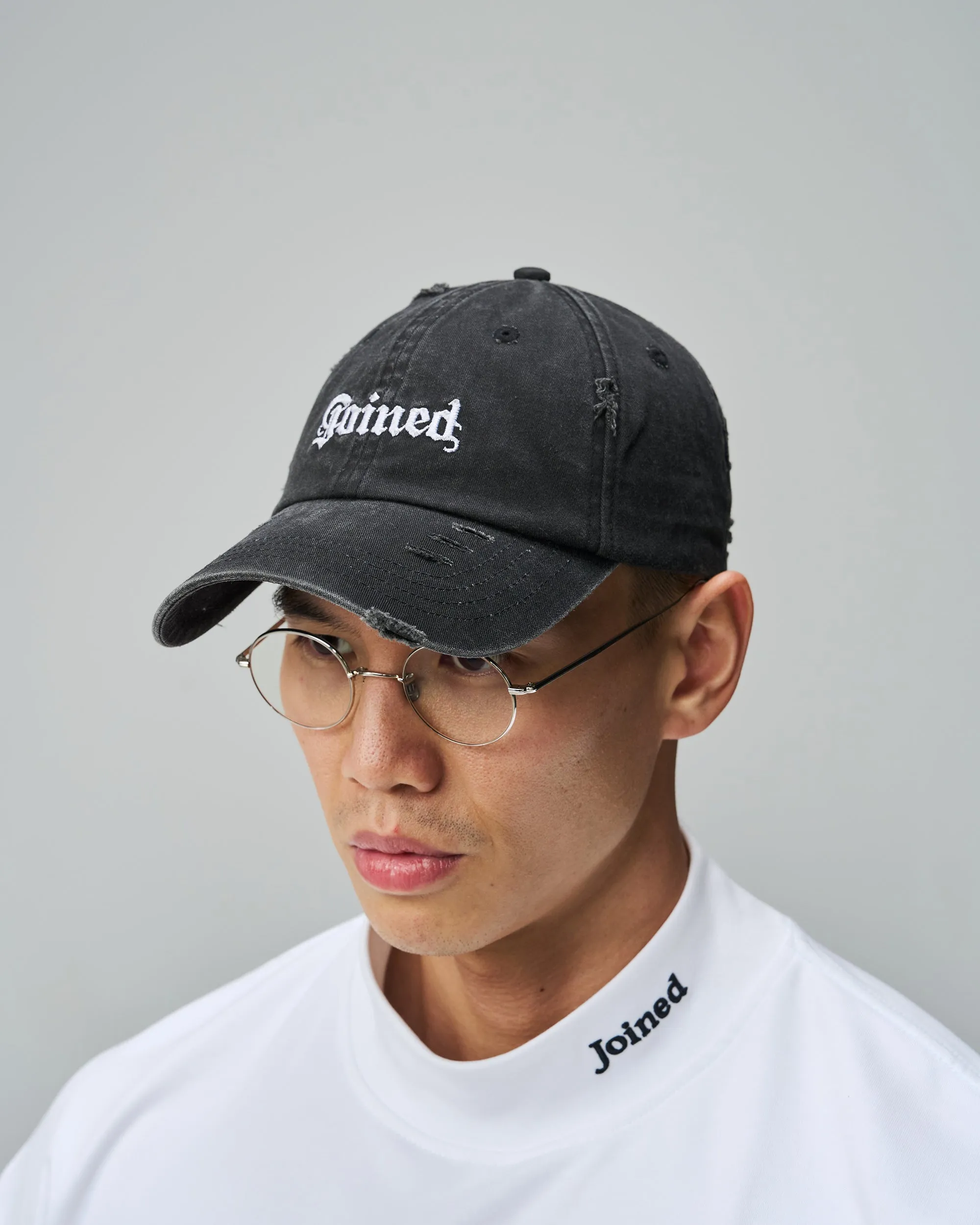 TJTC Gothic Distressed Dad Hat