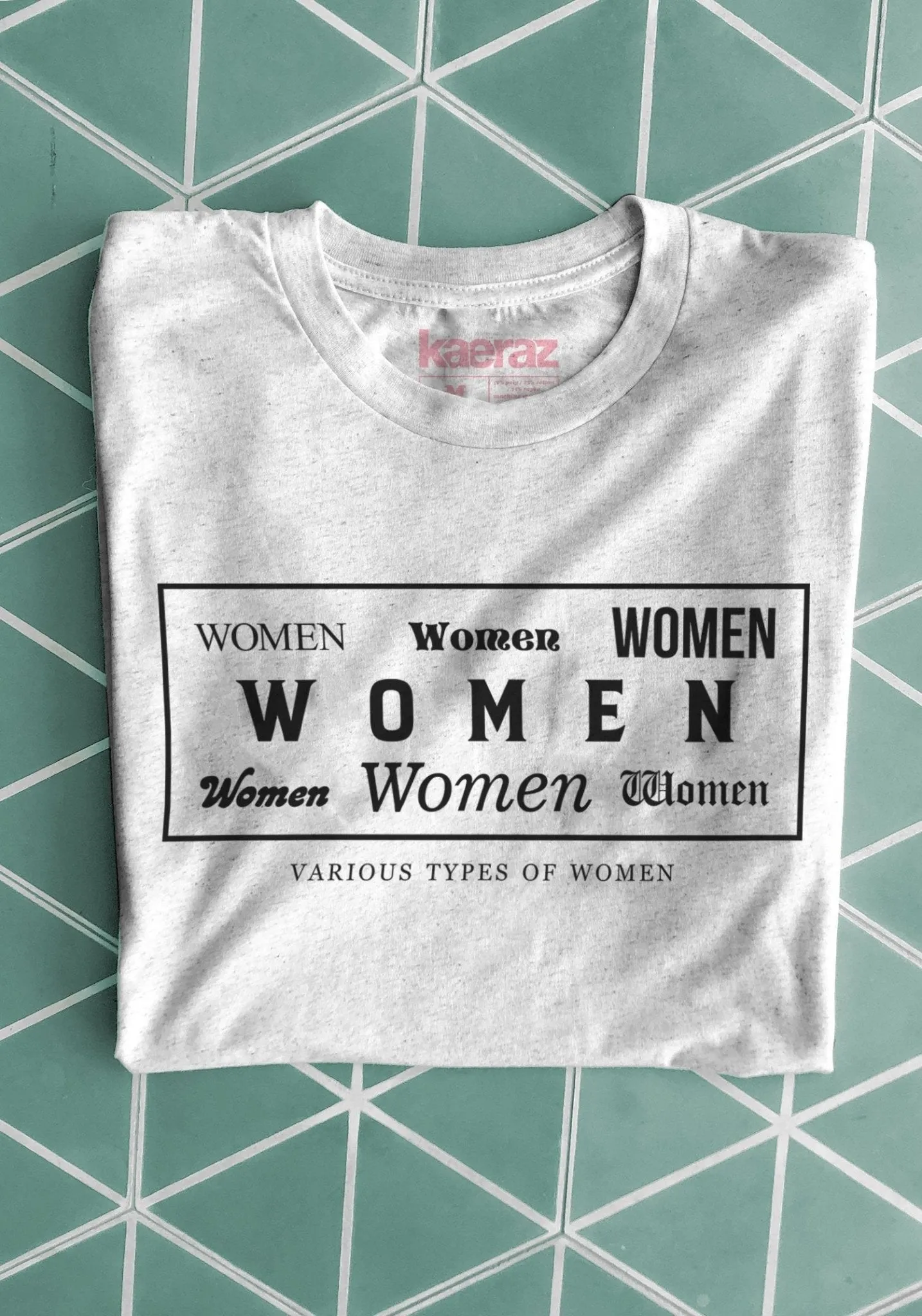 Various Types of Women Tee