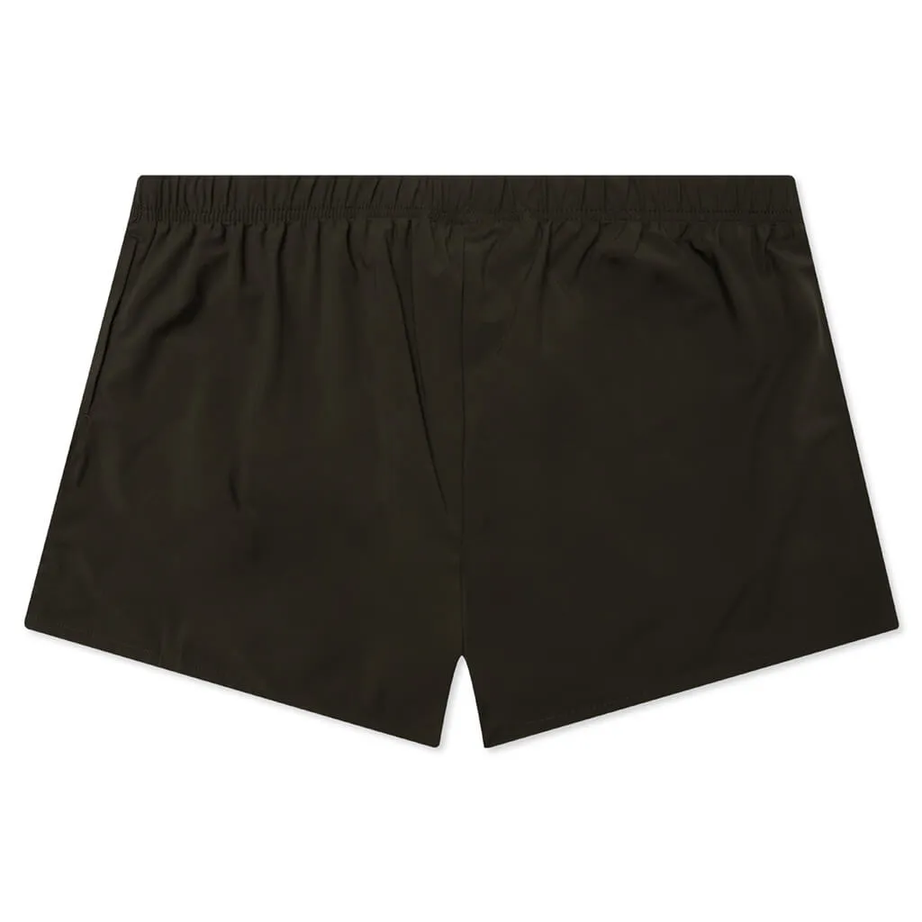 Women's Running Short - Off Black