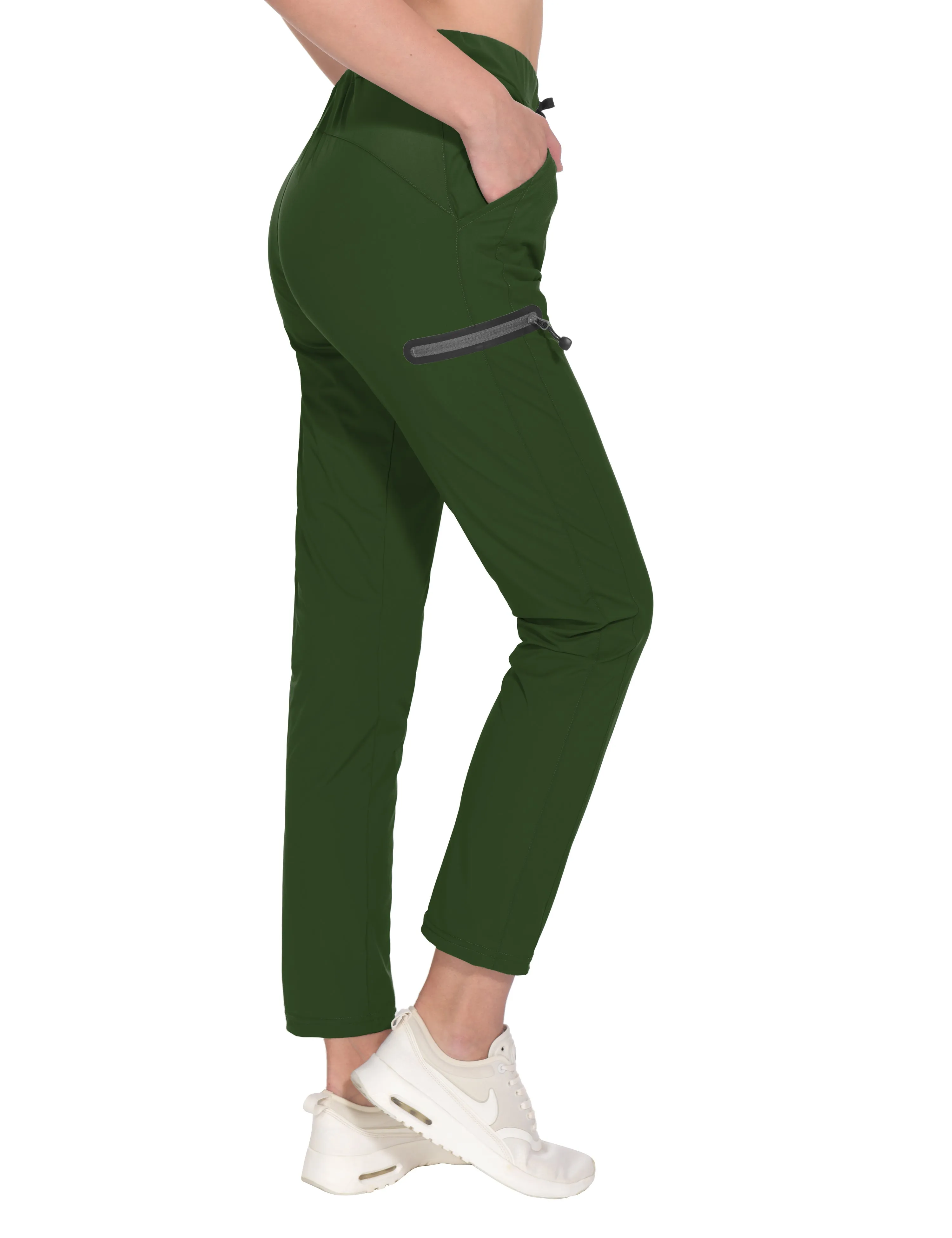 Women's Ultra-Stretch Quick Dry Lightweight Ankle Pants