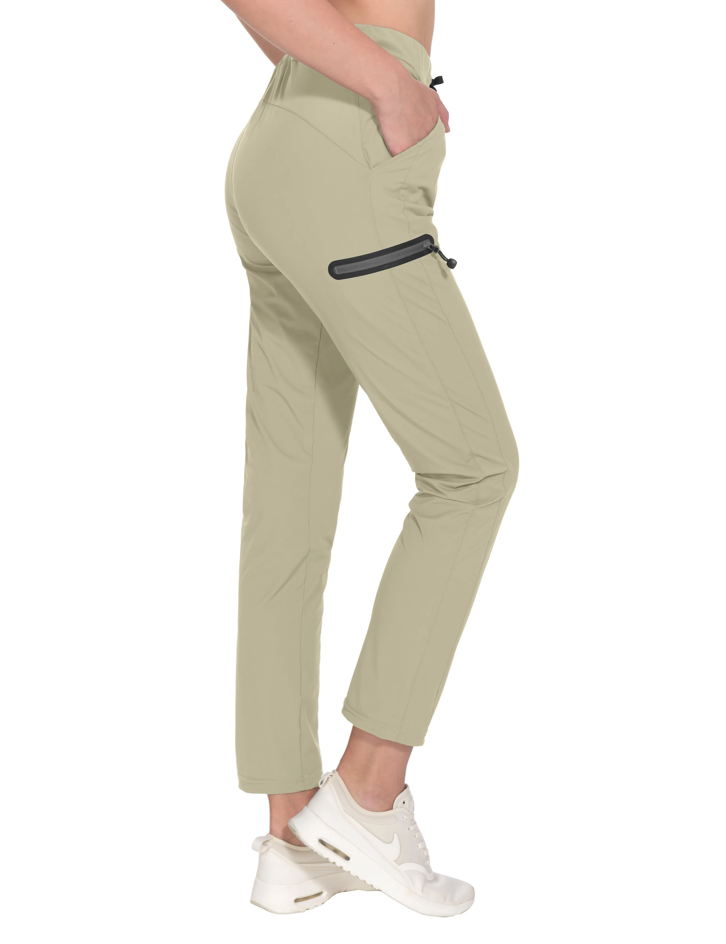 Women's Ultra-Stretch Quick Dry Lightweight Ankle Pants