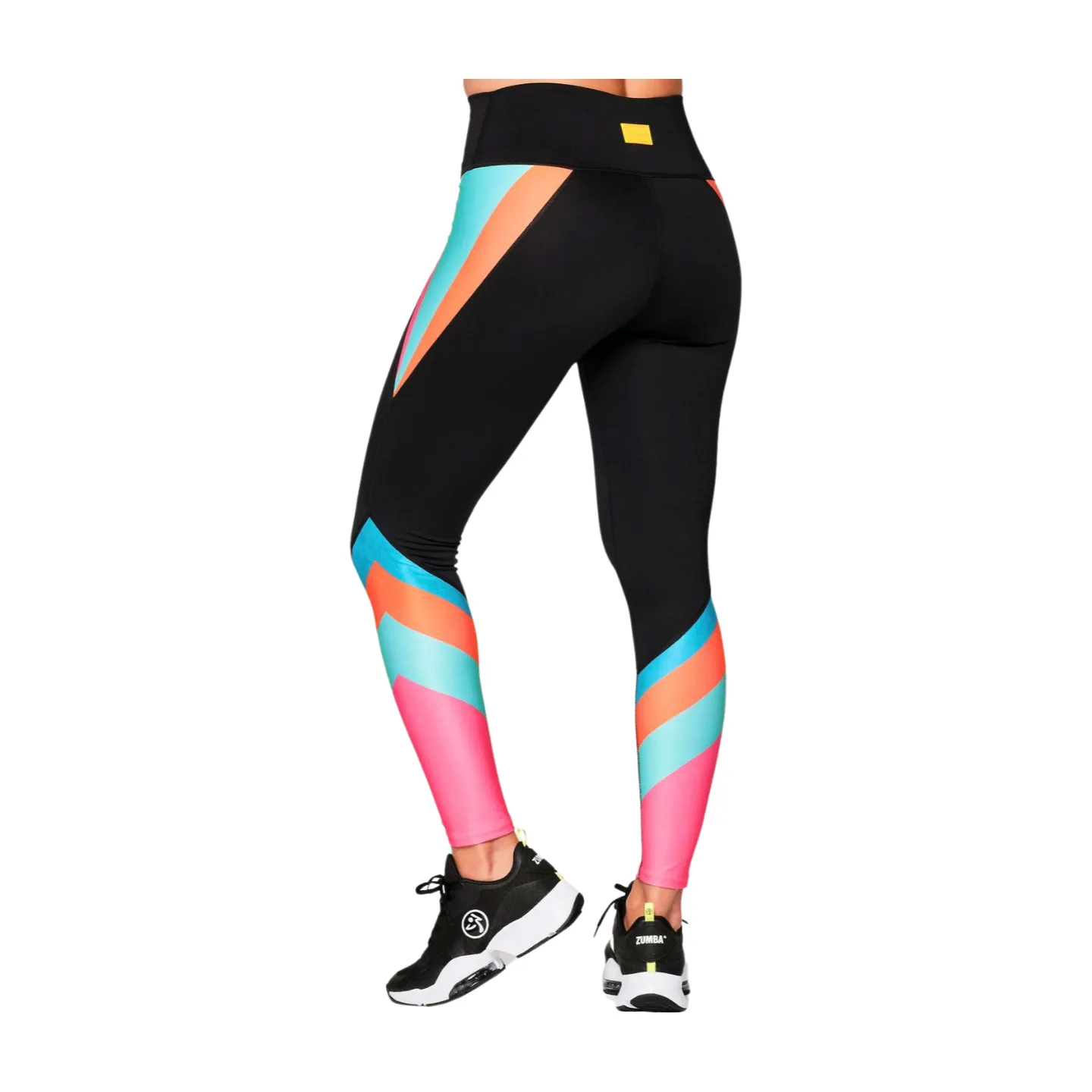 Zumba Beach Party High Waisted Ankle Leggings (Special Order)