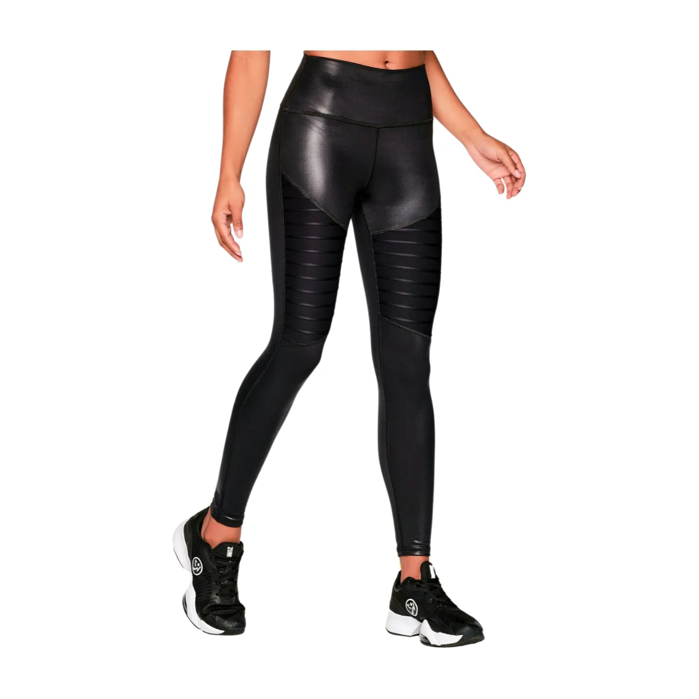 Zumba High Waisted Motto Ankle Leggings